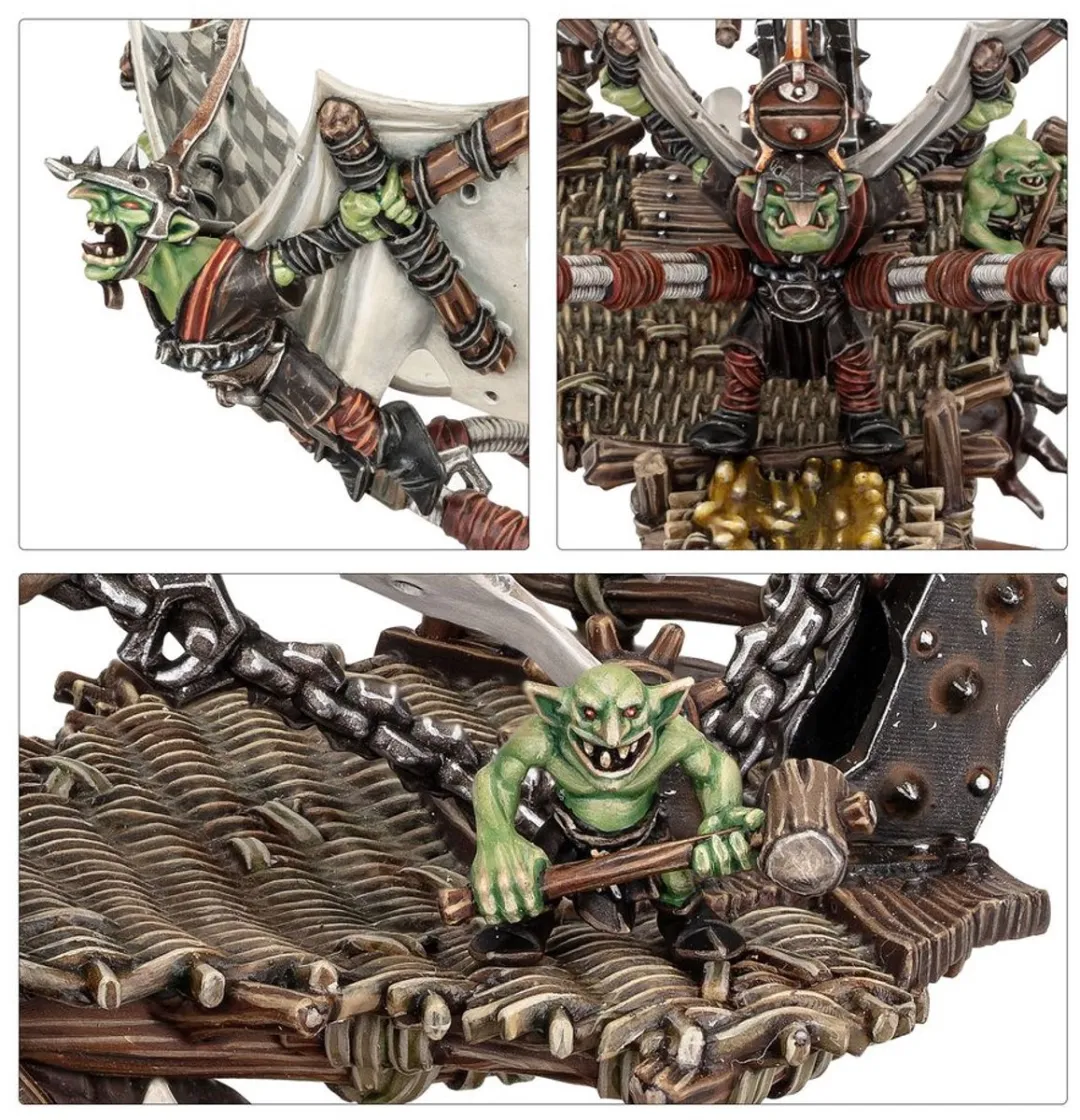 Games Workshop Gloomspite Gitz Doom Diver Catapult 64-delig
