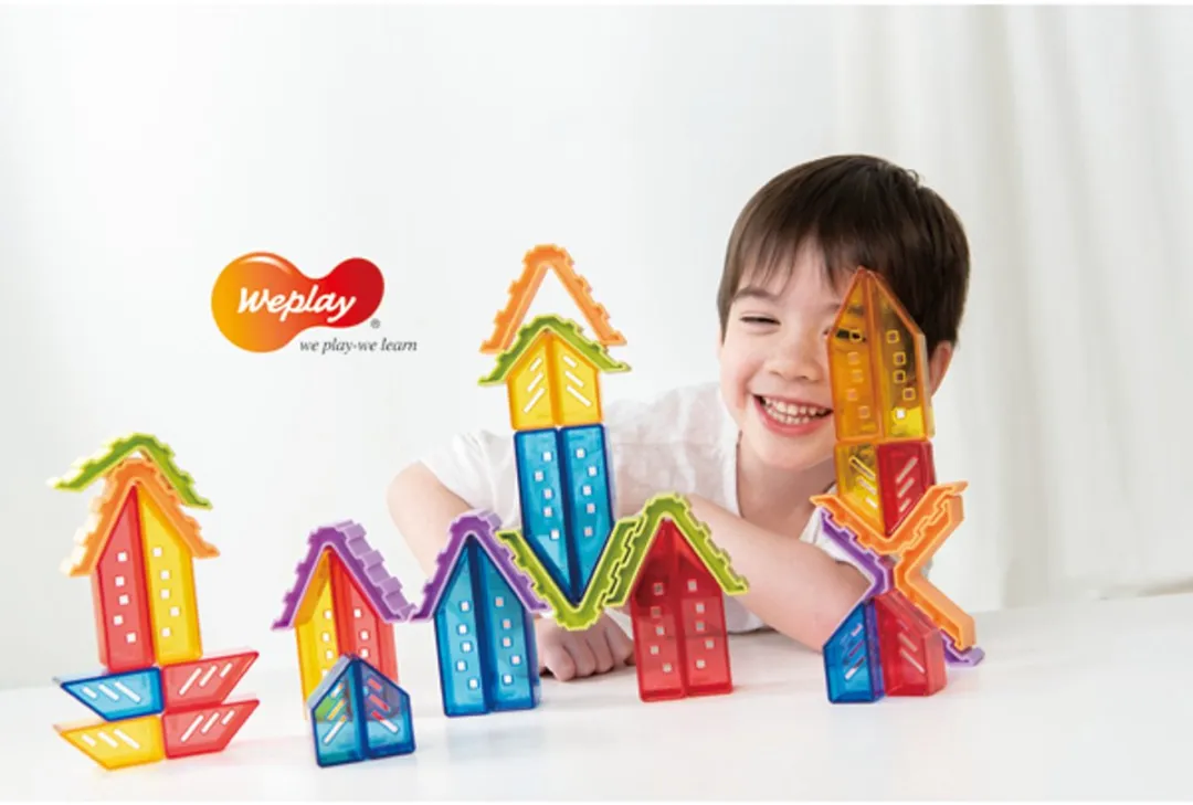 Eduplay Kristal Speelgoeddorp Bouwspel - Multicolor