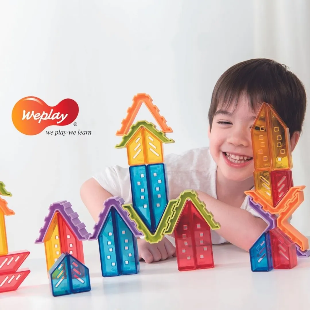 Eduplay Kristal Speelgoeddorp Bouwspel - Multicolor