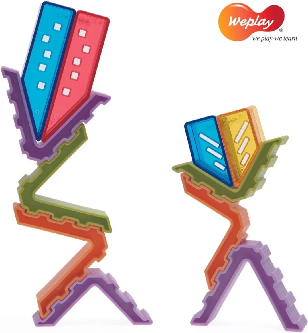 Eduplay Kristal Speelgoeddorp Bouwspel - Multicolor