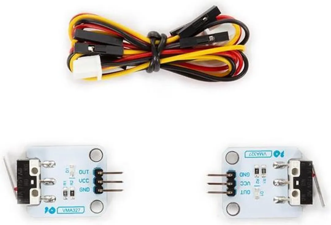 Whadda Eindstopschakelaar 25 X 15 Mm Wit 3-delig