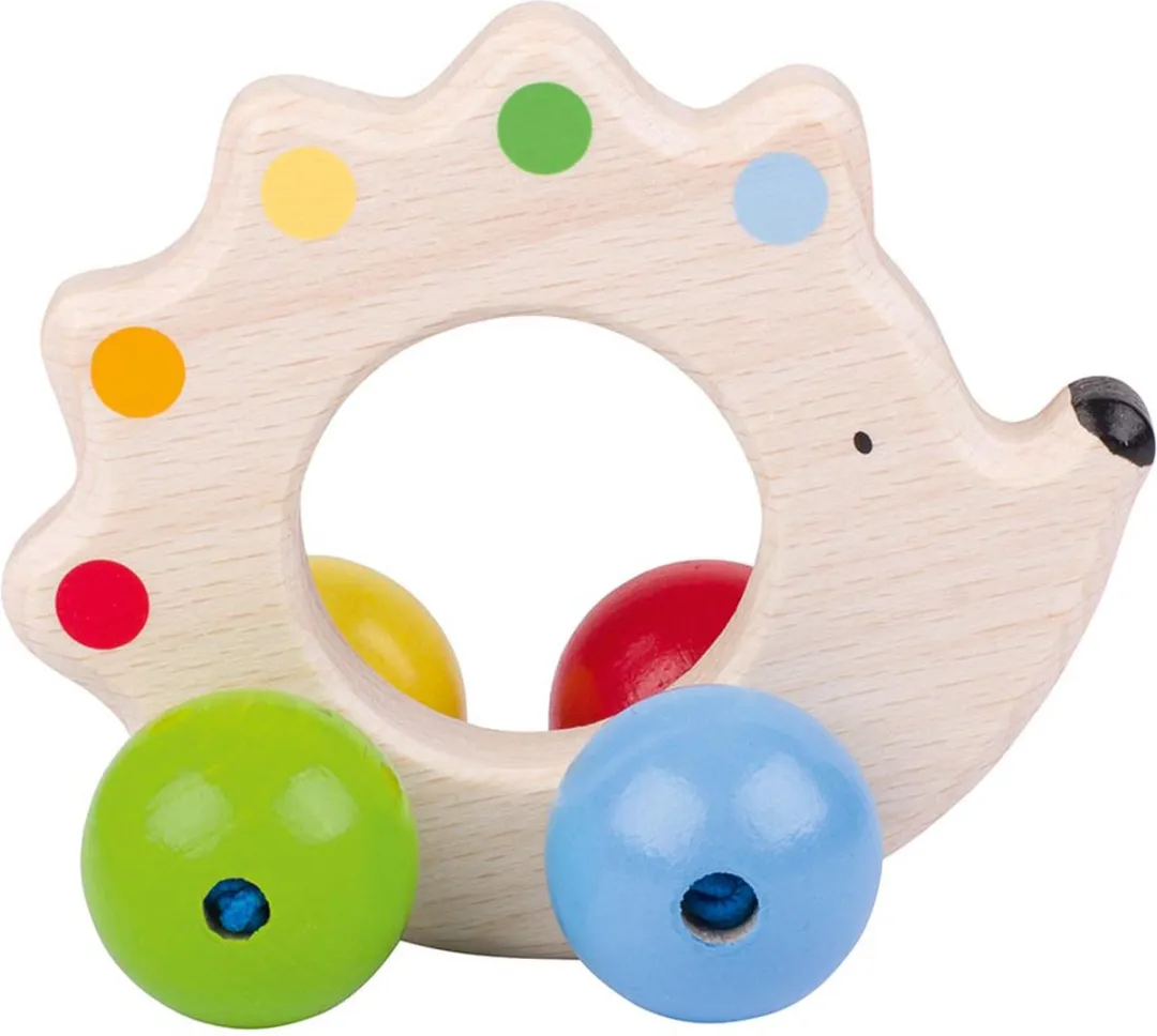 Goki Baby Bijtring Egel met Parels