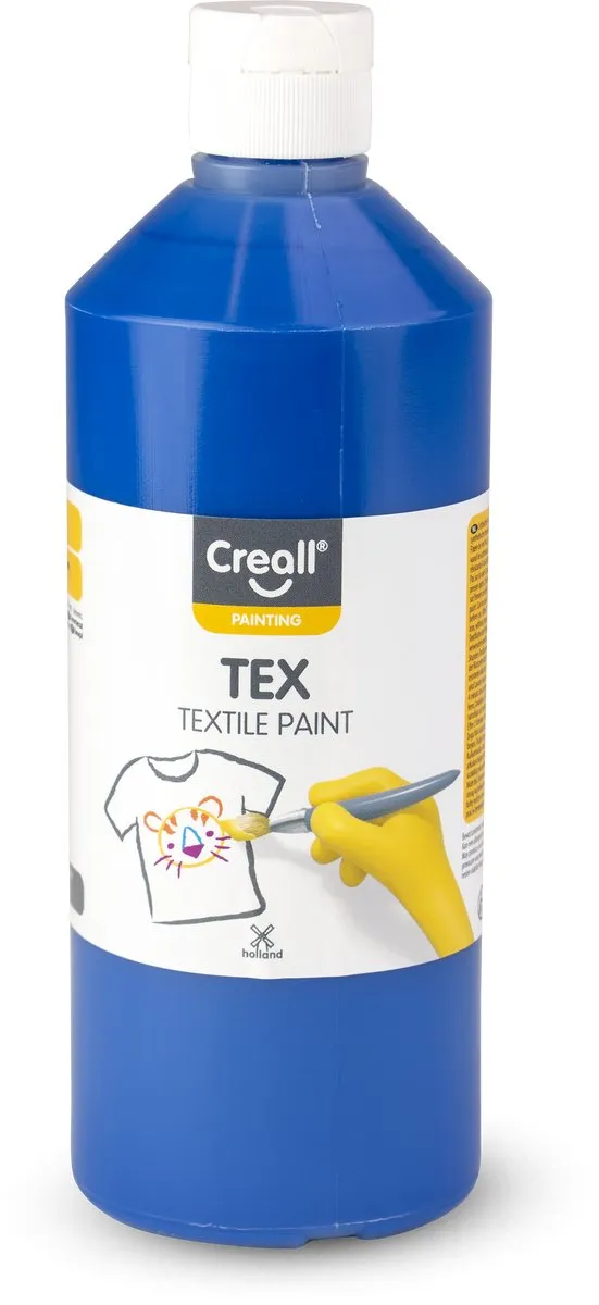 Creall Tex Stoffenverf Blauw 250ml