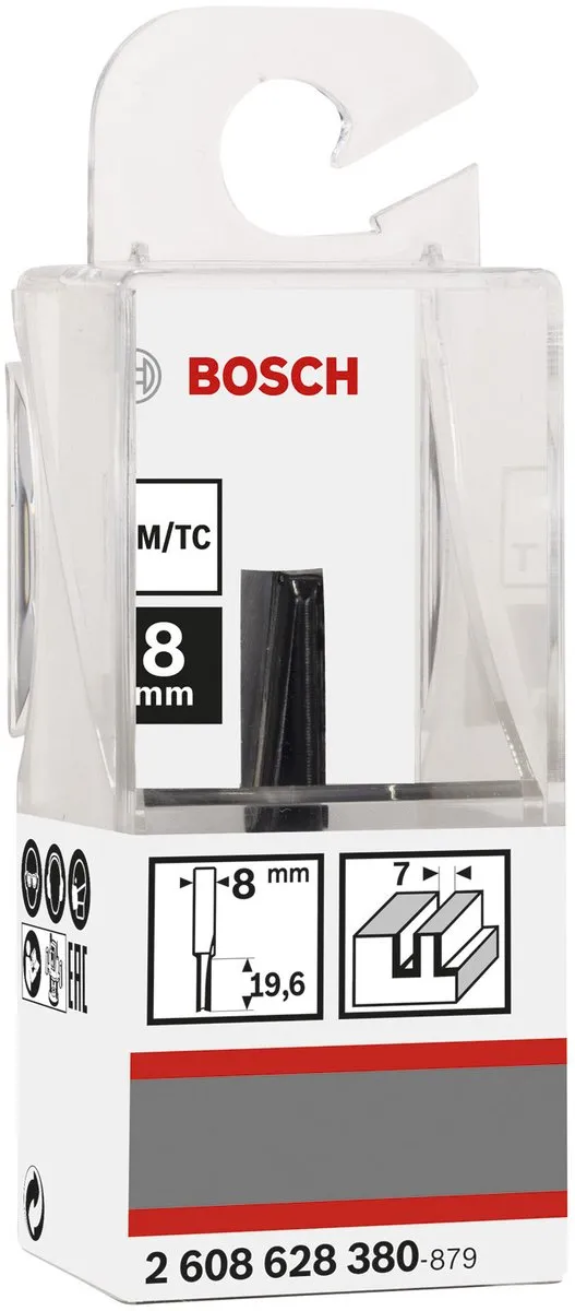 Bosch Vingerfrezen 8x7x20mm - Hout