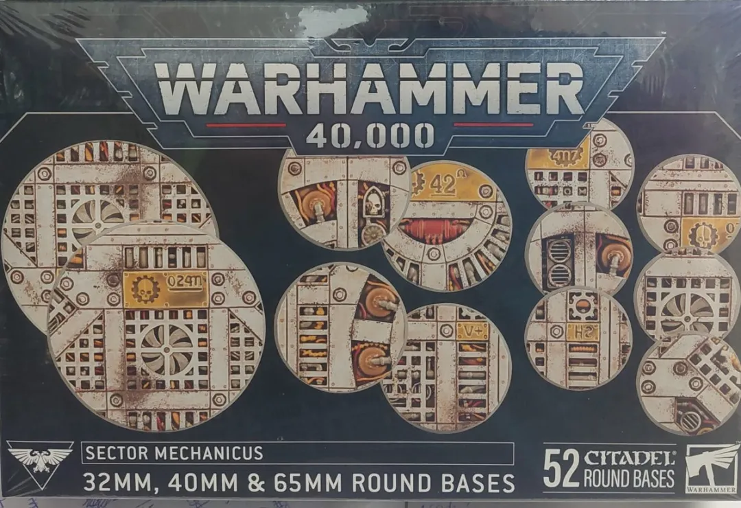 Games Workshop Warhammer 40,000 Sector Mechanicus Industrial Bases - 52 Onderdelen