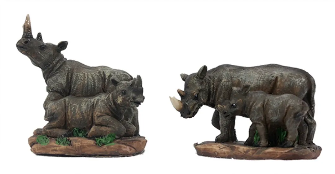 PIA Soft Toys Neushoorn Speelfiguren Set