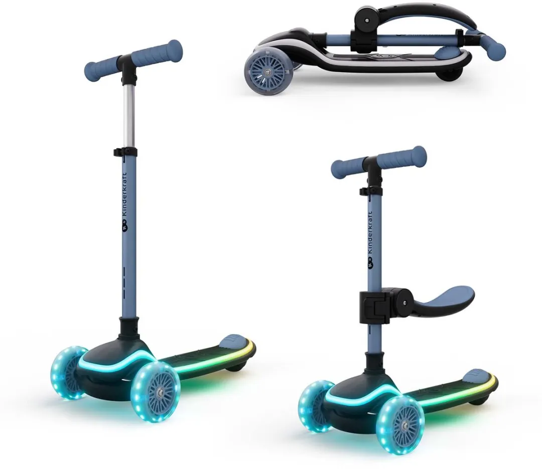 KinderKraft RAKET UP 2-in-1 Loopfiets/Driewieler
