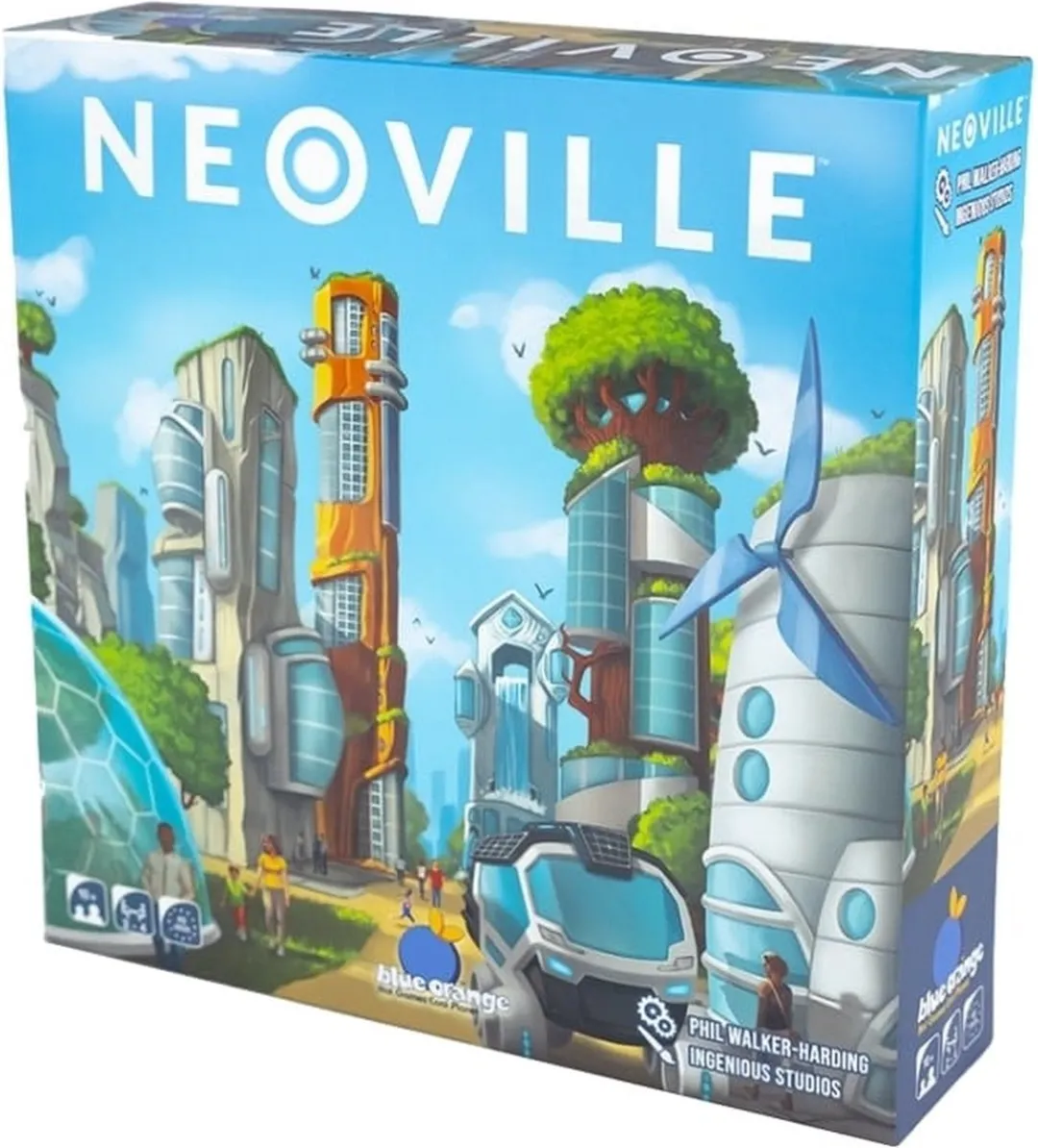 Geronimo Games Neoville Bordspel - 2 tot 4 spelers