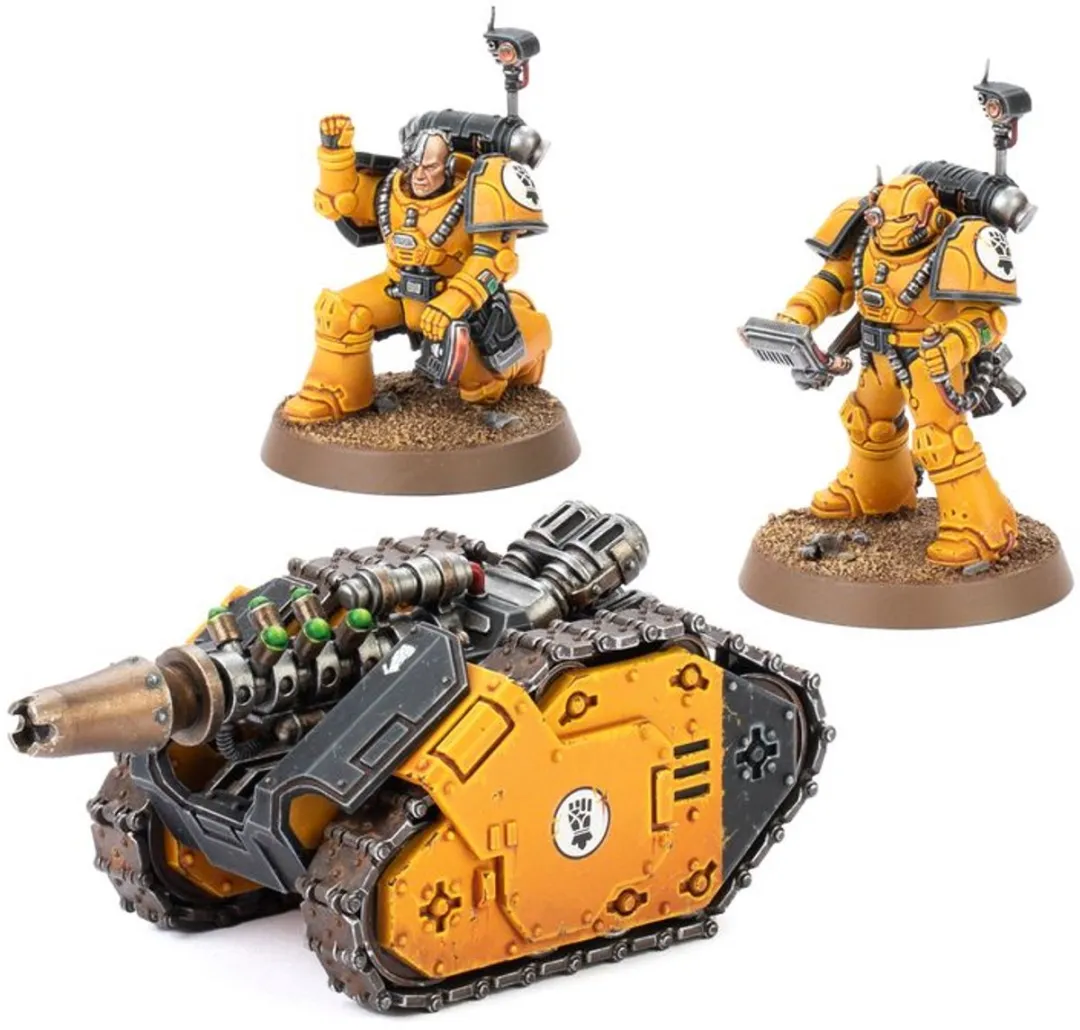 Warhammer The Horus Heresy Legiones Astartes Rapier Quad Heavy Bolters & Graviton Cannon - 137 Onderdelen