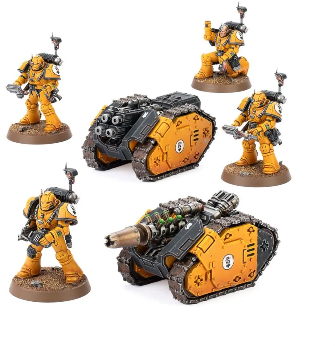 Warhammer The Horus Heresy Legiones Astartes Rapier Quad Heavy Bolters & Graviton Cannon - 137 Onderdelen