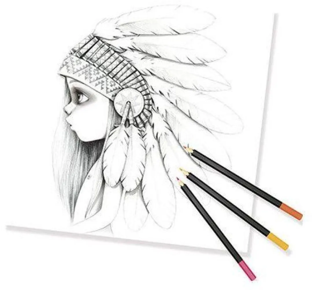 Clairefontaine Coloriage Wild 2 Kleurboek Volwassenen - 28 Pagina's - Roze