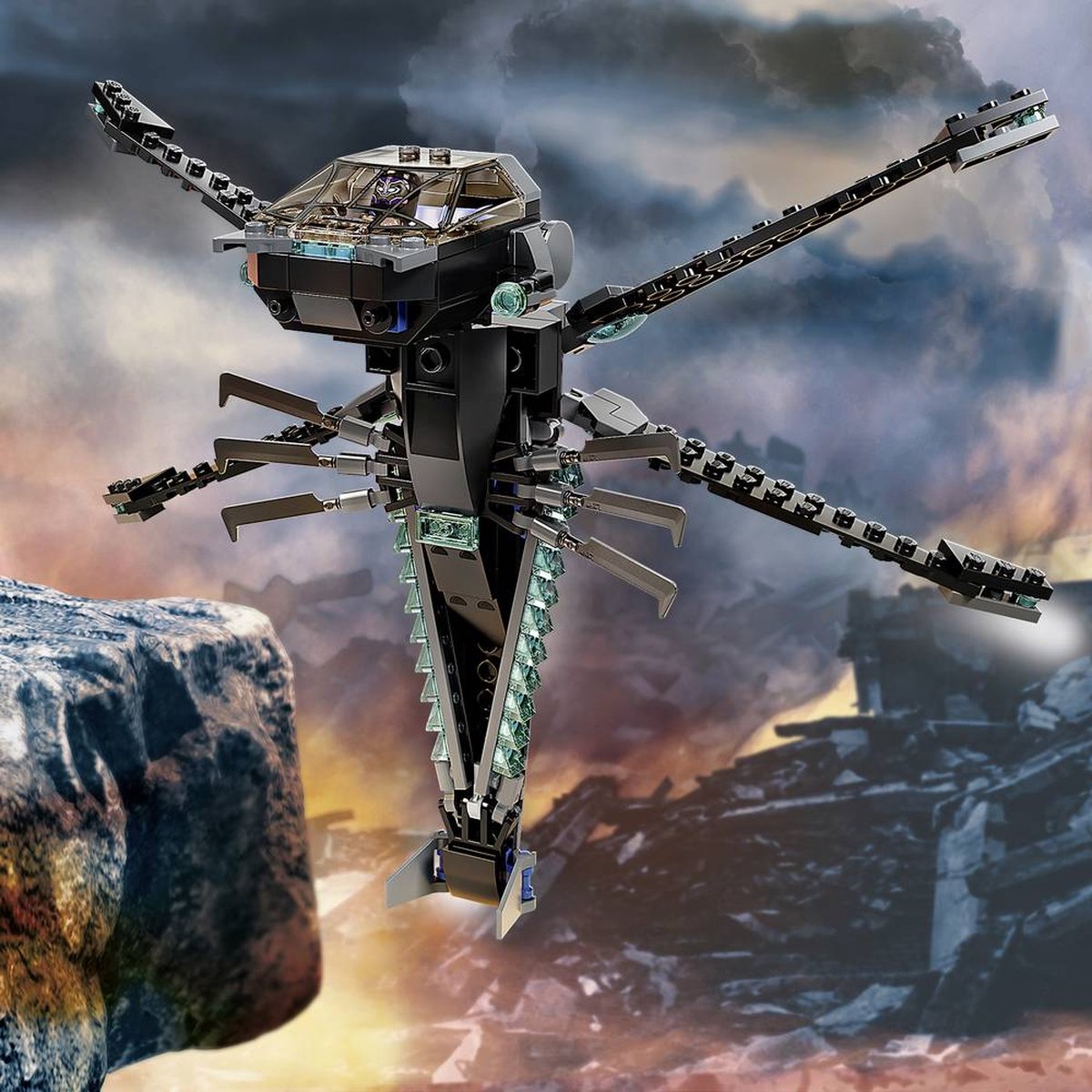 LEGO Marvel Avengers Black Panther Dragon Flyer - 76186