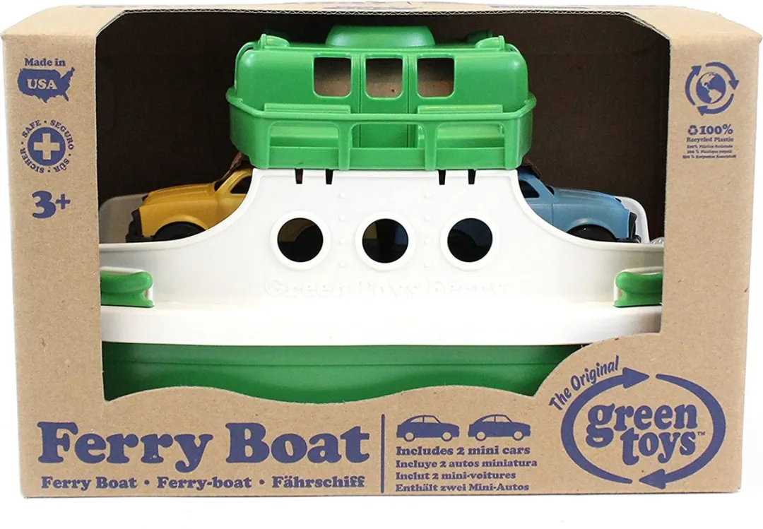 Green Toys Speelgoed Ferry 1290 - Groen/Wit