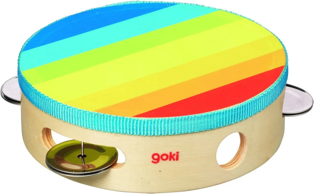 Goki Tambourine met belletjes