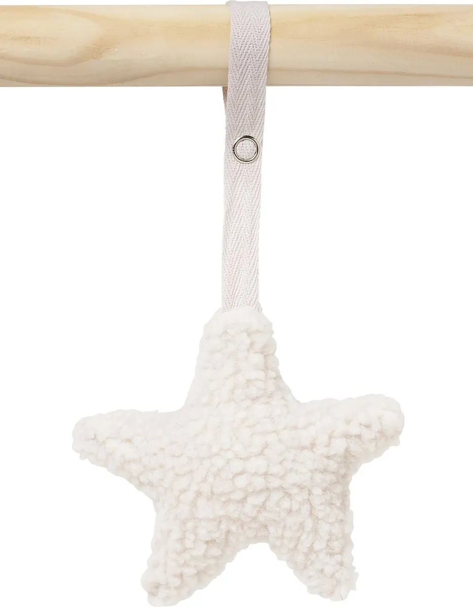 Jollein Babygym Speelgoed Hangers Moon - 4 Stuks - Nougat