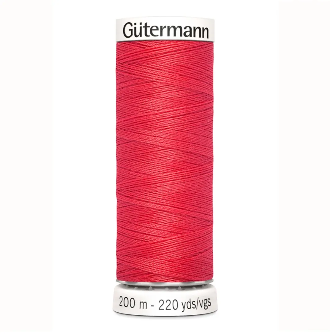 Gutermann Polyester Naaigaren 200m - Rood
