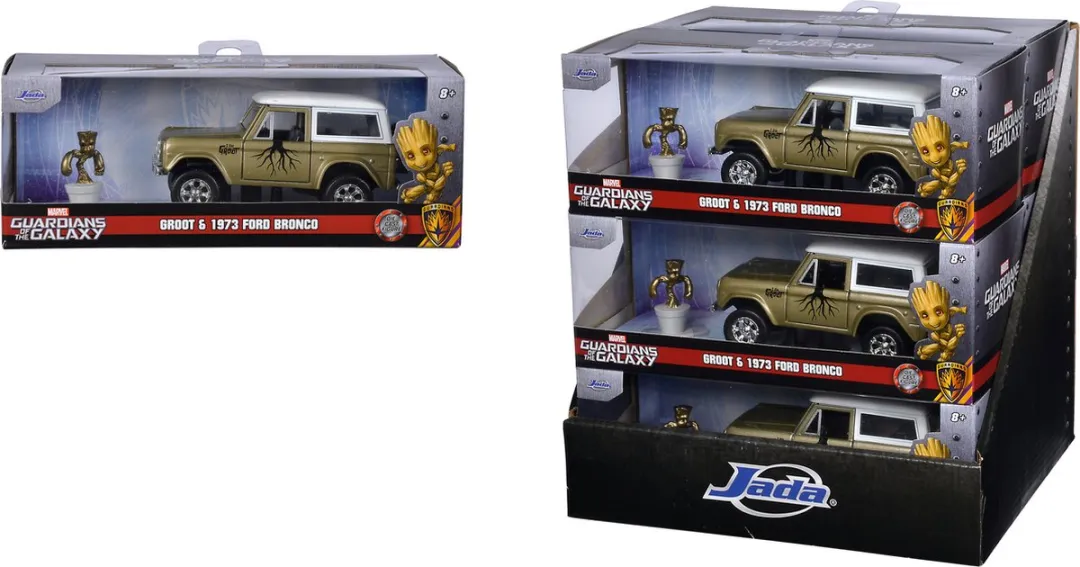 Jada Toys Marvel Guardians of the Galaxy 1973 Ford Bronco 1:32 Metaal Speelgoedv