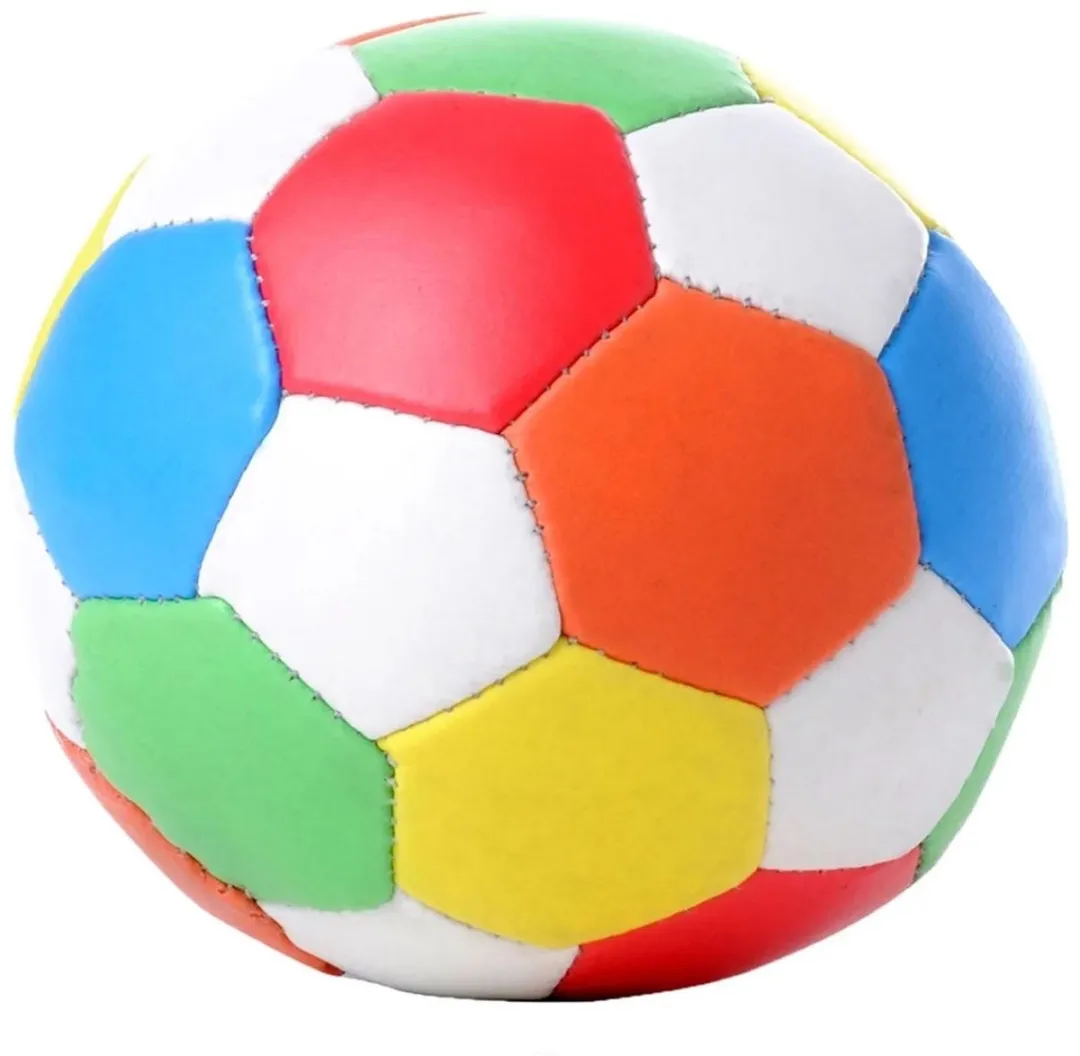 Angel Toys Softbal 10cm - Wit/Geel/Rood/Orange/ Groen