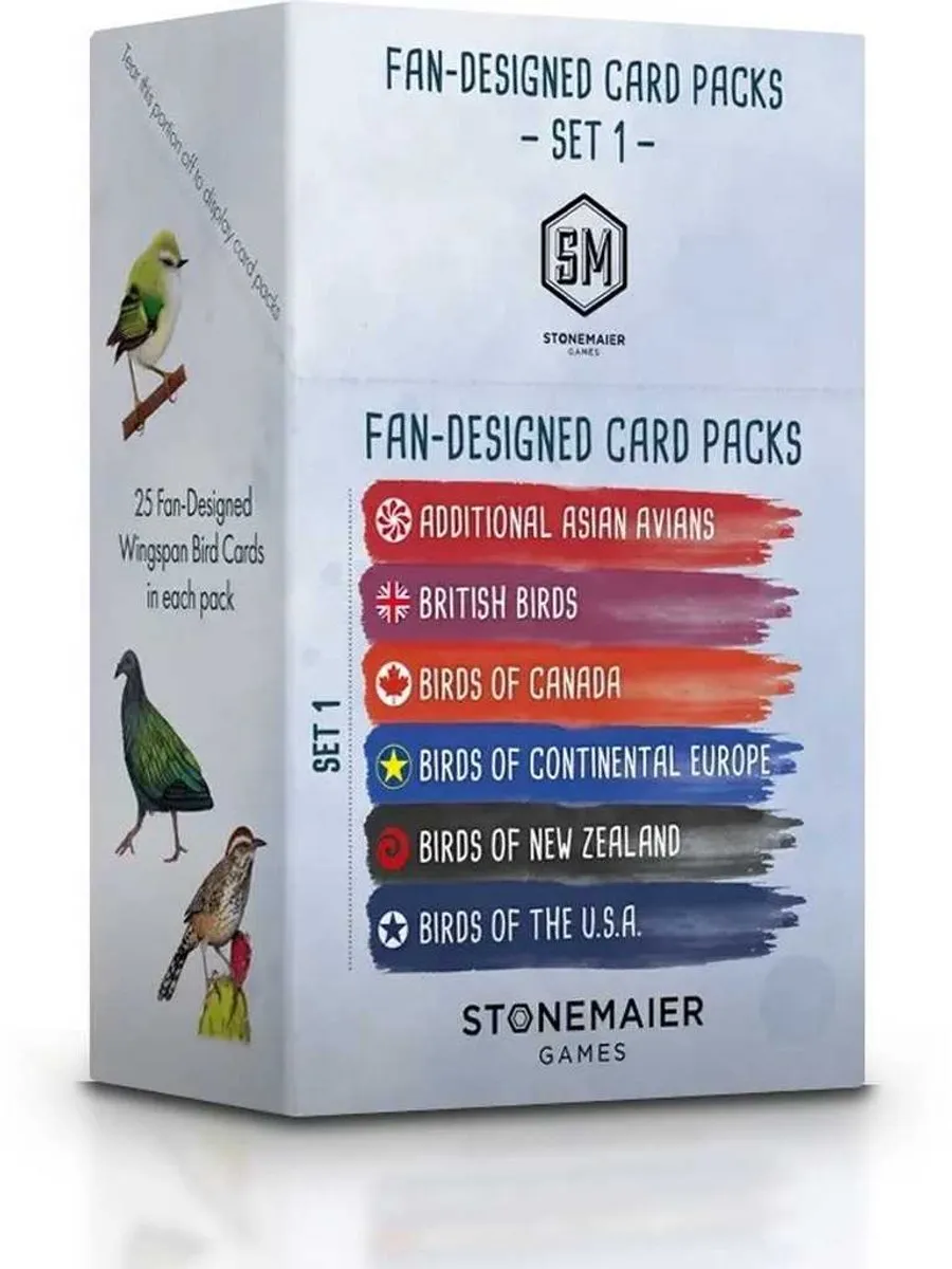 Wingspan: Fan-Designed Bird Pack Display (EN)