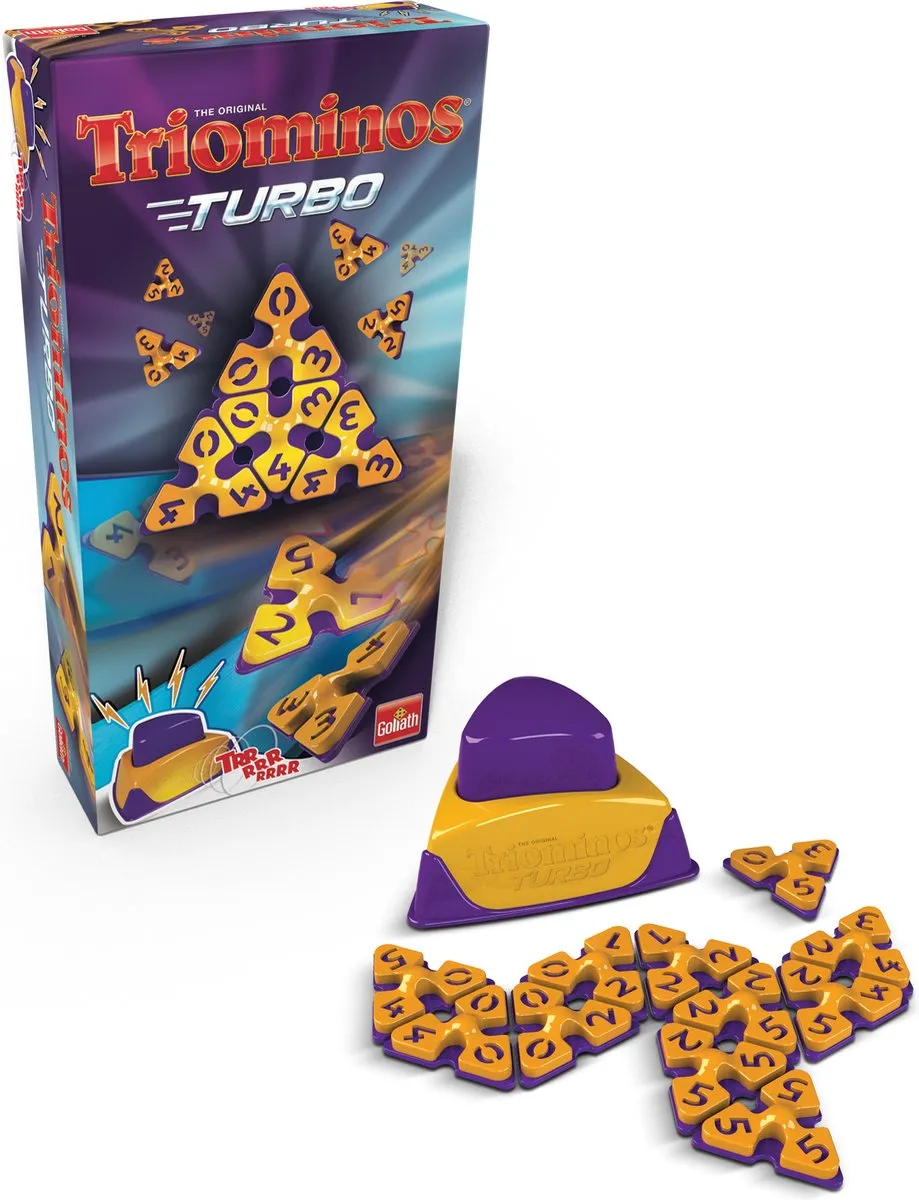 Goliath Triominos The Original Turbo - 4 Spelers