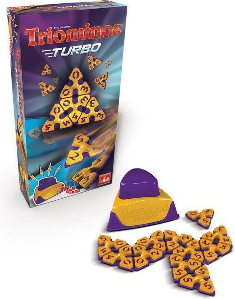 Goliath Triominos The Original Turbo - 4 Spelers
