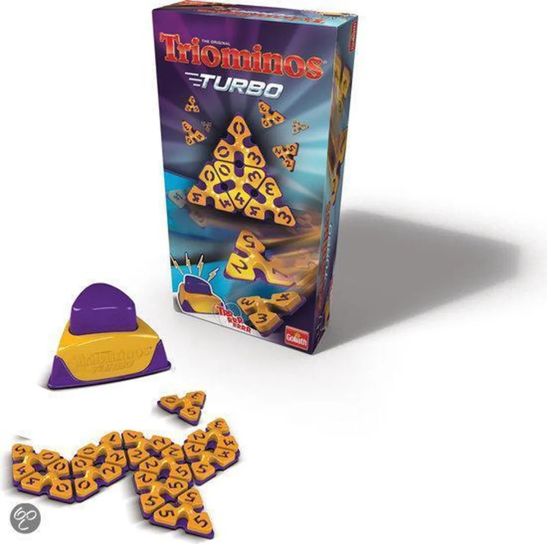 Goliath Triominos The Original Turbo - 4 Spelers