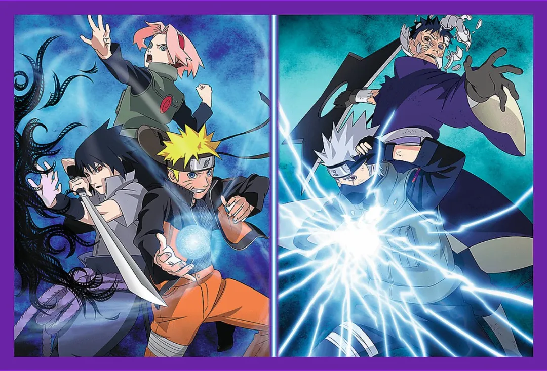 Trefl Puzzel Naruto Shippuden Hidden Leaf Village 200 Stuks - Multicolor