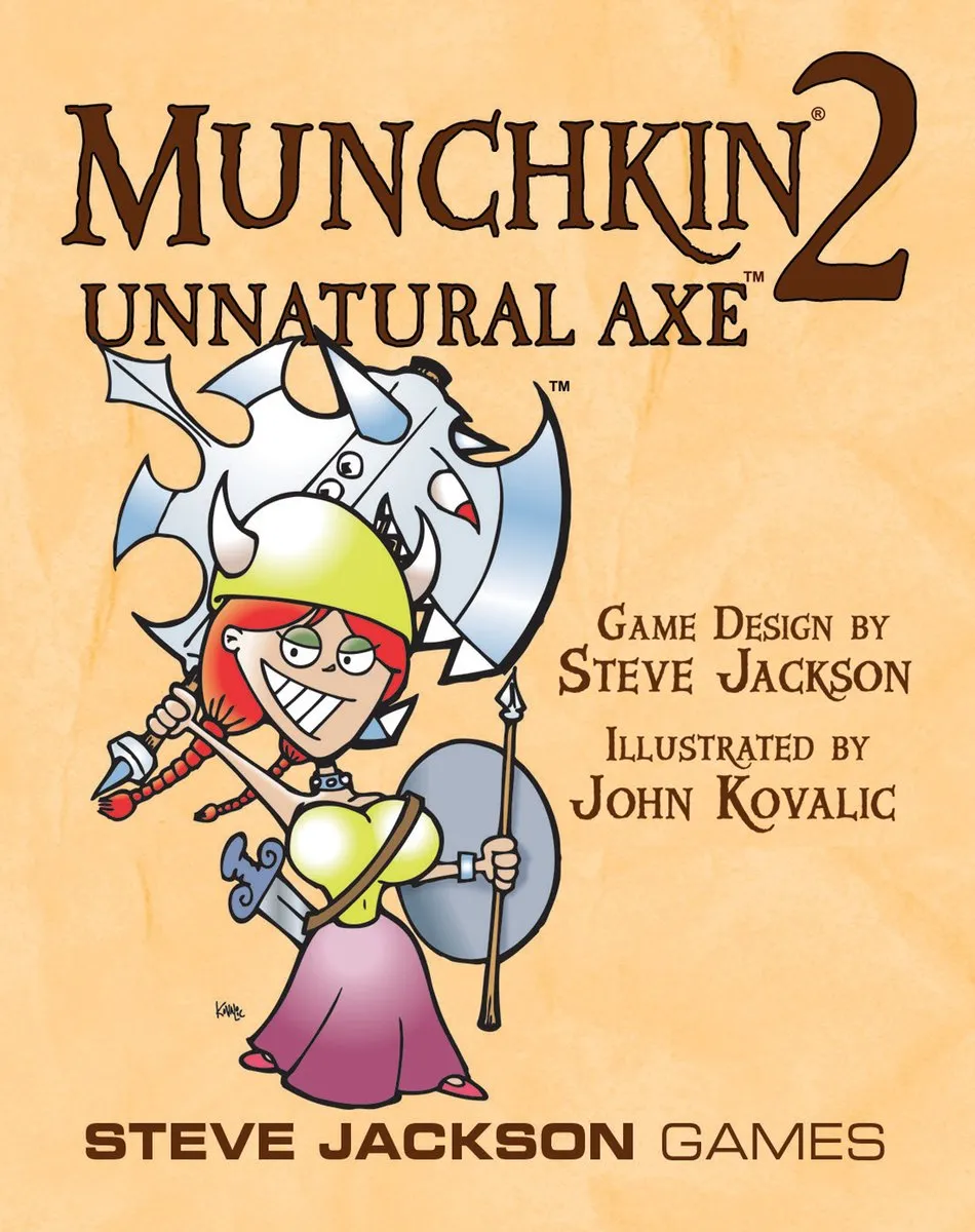Steve Jackson Games Munchkin 2 Unnatural Axe Uitbreiding - 3-6 Spelers