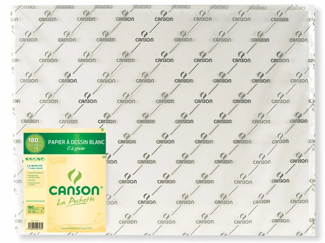 Canson Tekenpapier C Grain 125g/m² 50x65cm