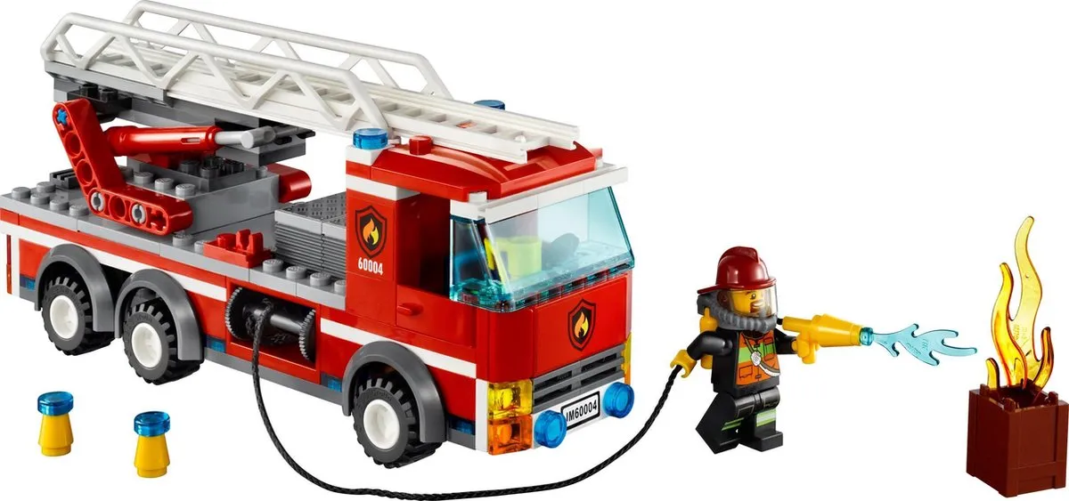 LEGO City Brandweerkazerne 60004 - 753 Stukken