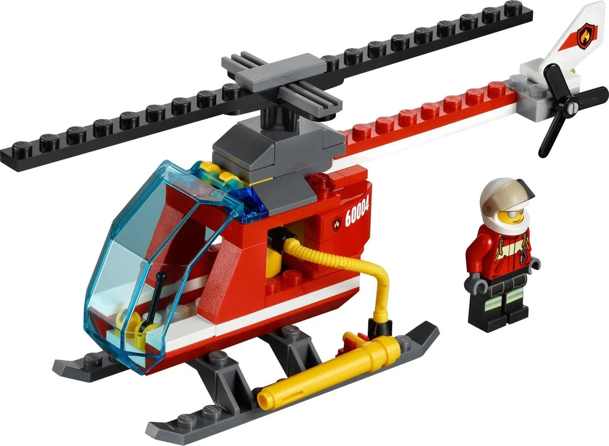LEGO City Brandweerkazerne 60004 - 753 Stukken - afbeelding 6 van 6