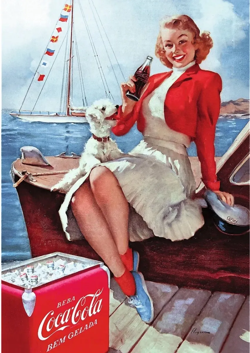 Trefl Coca-Cola Tijd voor Pauze Puzzel 1000 Stuks - Rood/Blauw/Wit