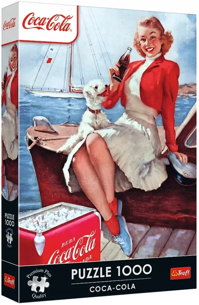 Trefl Coca-Cola Tijd voor Pauze Puzzel 1000 Stuks