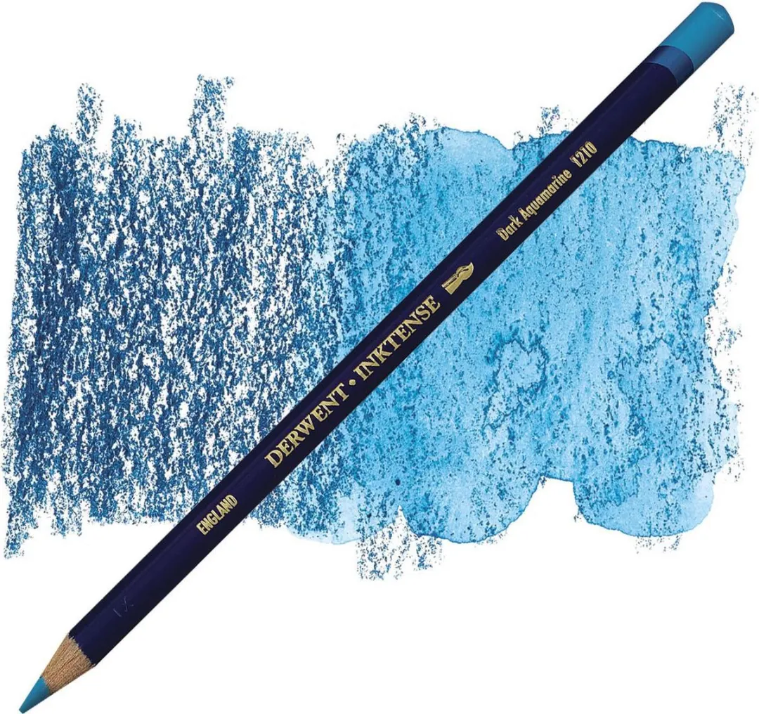 Derwent Inktense Potlood Dark Aquamarine 1210