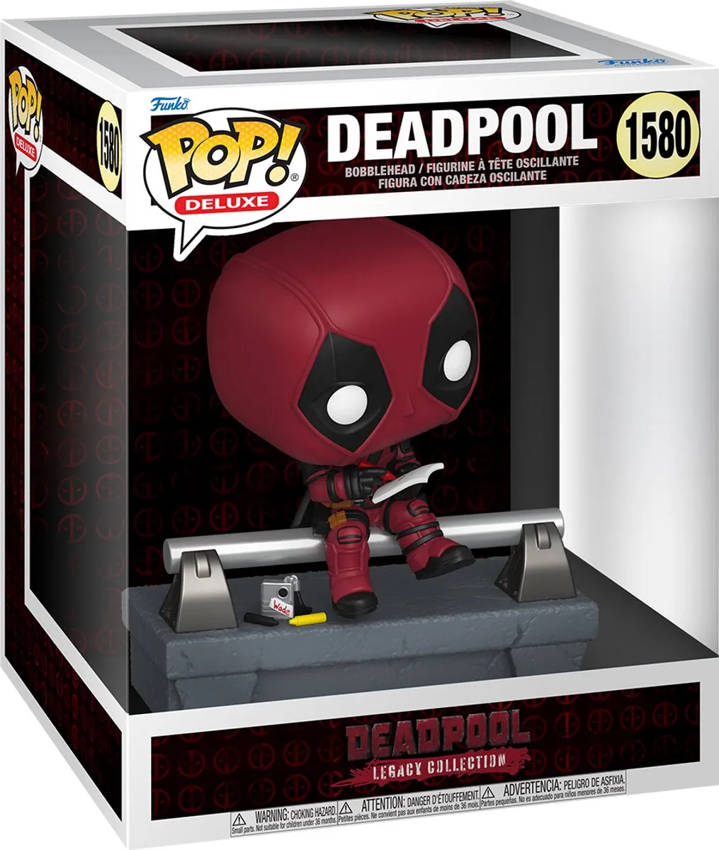 Funko POP Deluxe Deadpool On Bridge