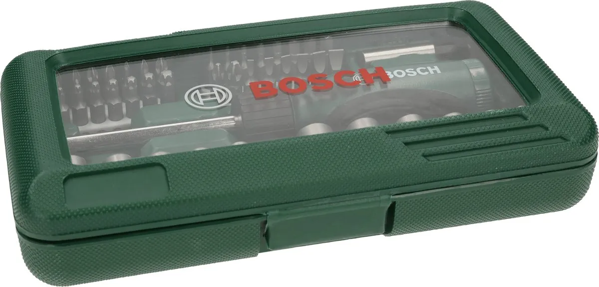 Bosch Schroevendraaierset 2607019504 - 46-delig - Groen