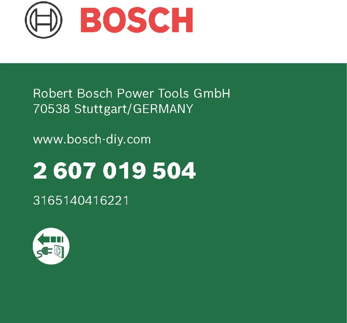 Bosch Schroevendraaierset 2607019504 - 46-delig - Groen