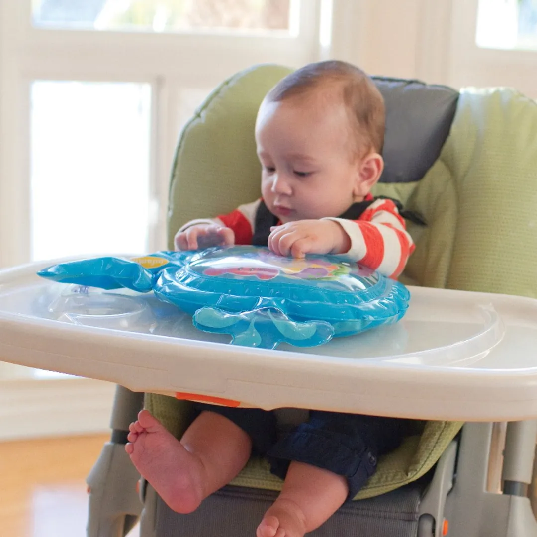 Infantino Tummy Time Waterspeelmat - 6 Speelelementen - Blauw - afbeelding 6 van 6