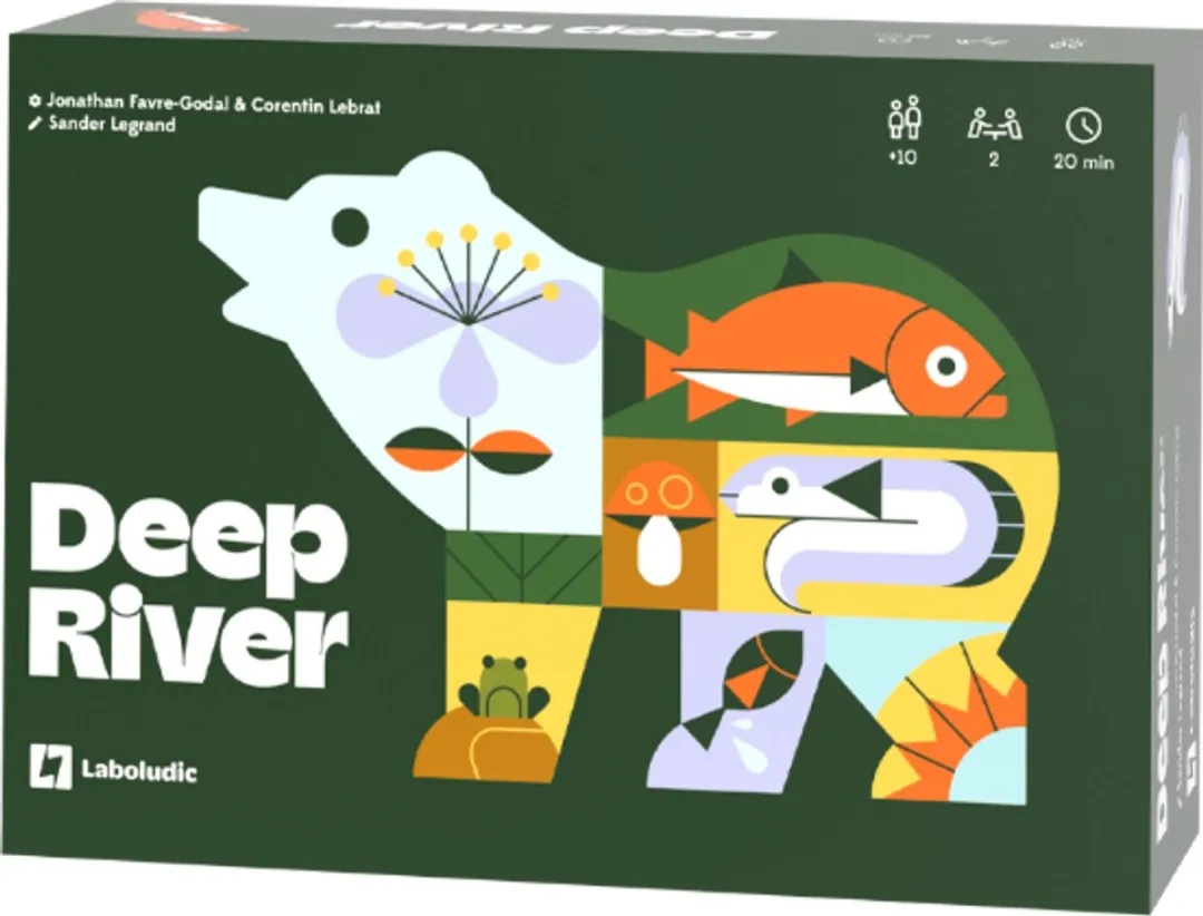 Geronimo Games Deep River Laboludic Bordspel - 2 Spelers