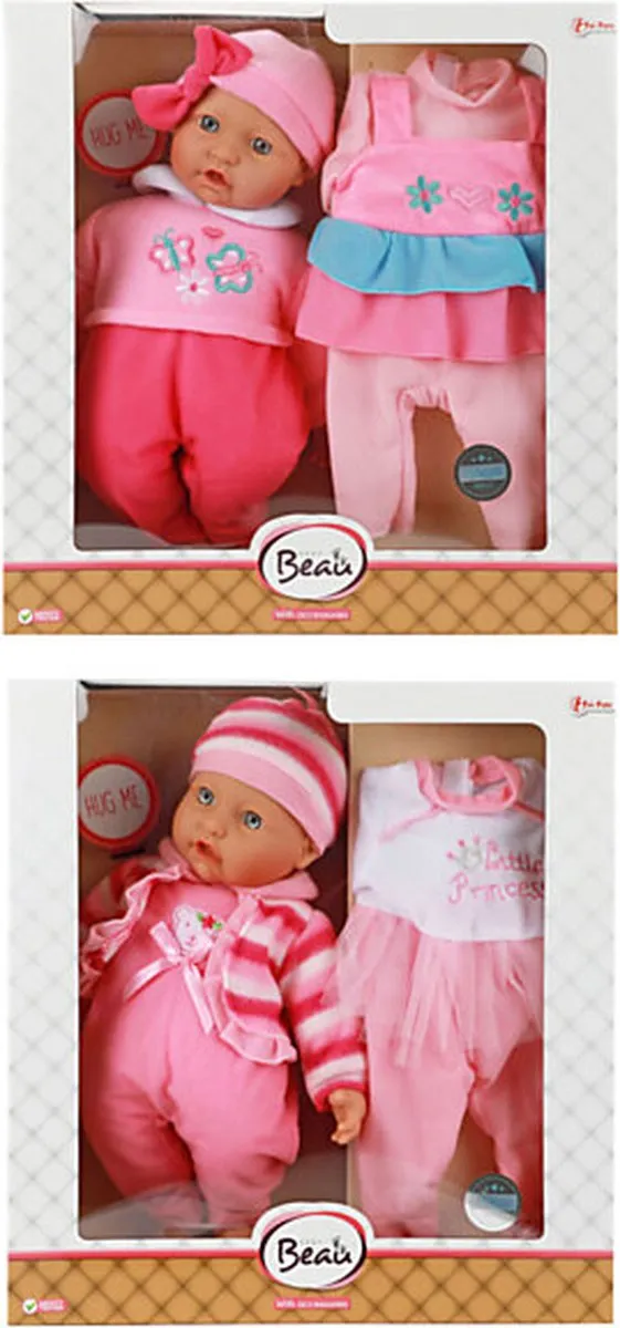 Toi-Toys Baby Beau Babypop Cadeauset