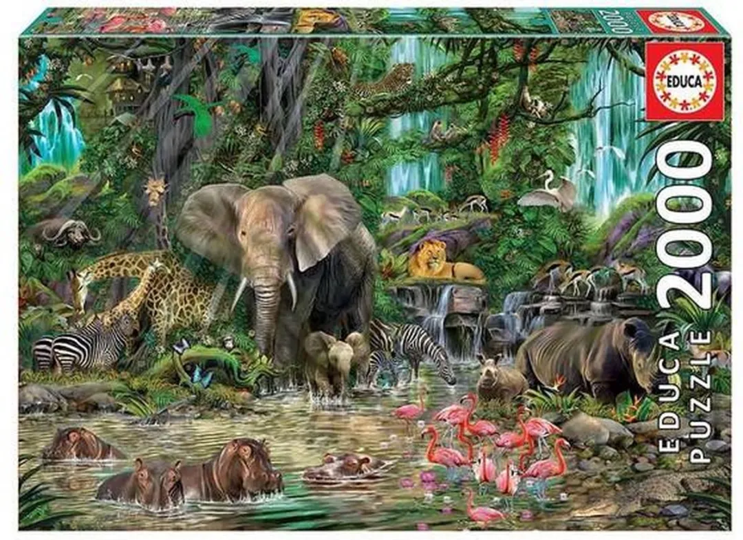 Educa African Jungle Puzzle 1000 Stuks