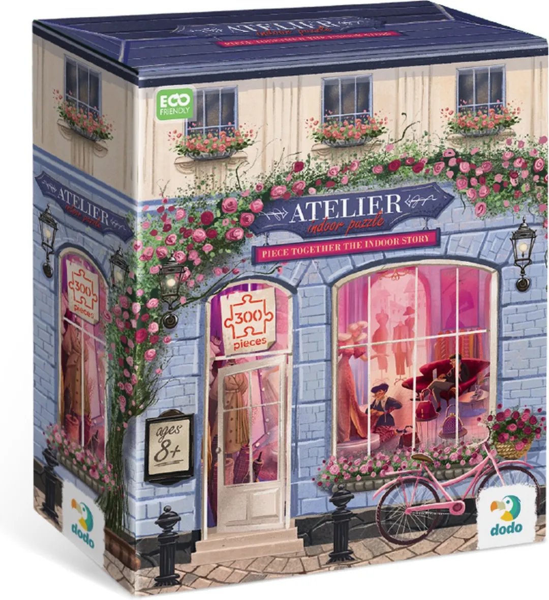 Dodo Toys Fashion Studio Puzzel 300 Stuks - 39x28cm - Attelier