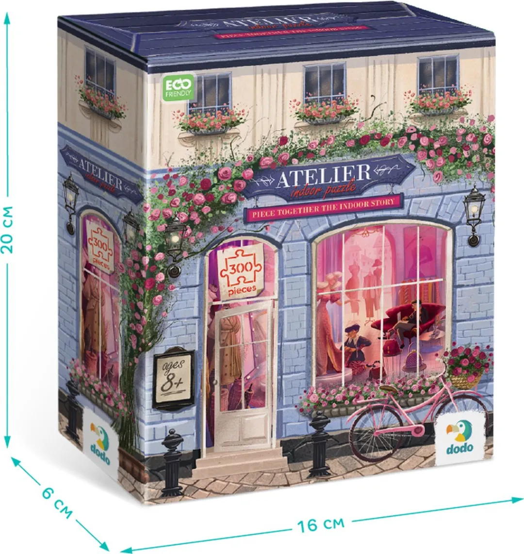 Dodo Toys Fashion Studio Puzzel 300 Stuks - 39x28cm - Attelier