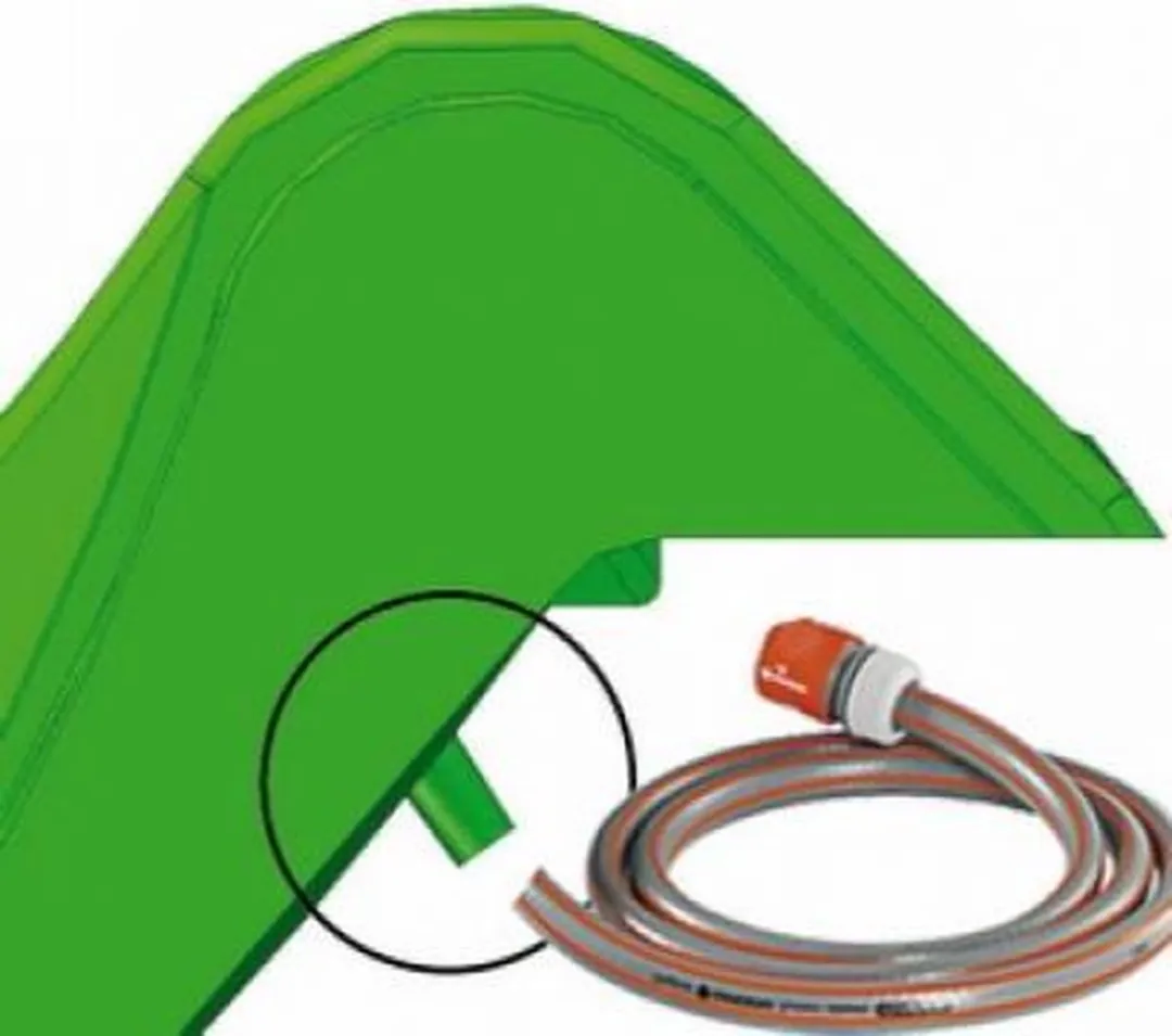 Intergard Glijbaan Rood 1,25m - MPN 76116002