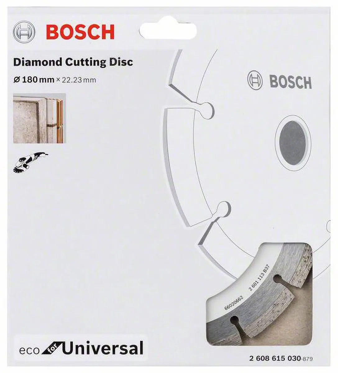 Bosch Diamantdoorslijpschijf Eco Ø180mm - 26086...