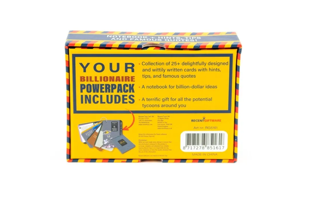 Recent Toys How To Become A Billionaire - Creatief cadeau