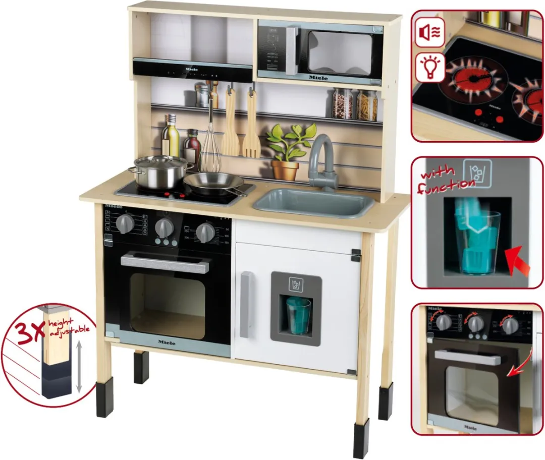 Theo Klein Miele Speelkeuken - 55cm - Licht & Geluid