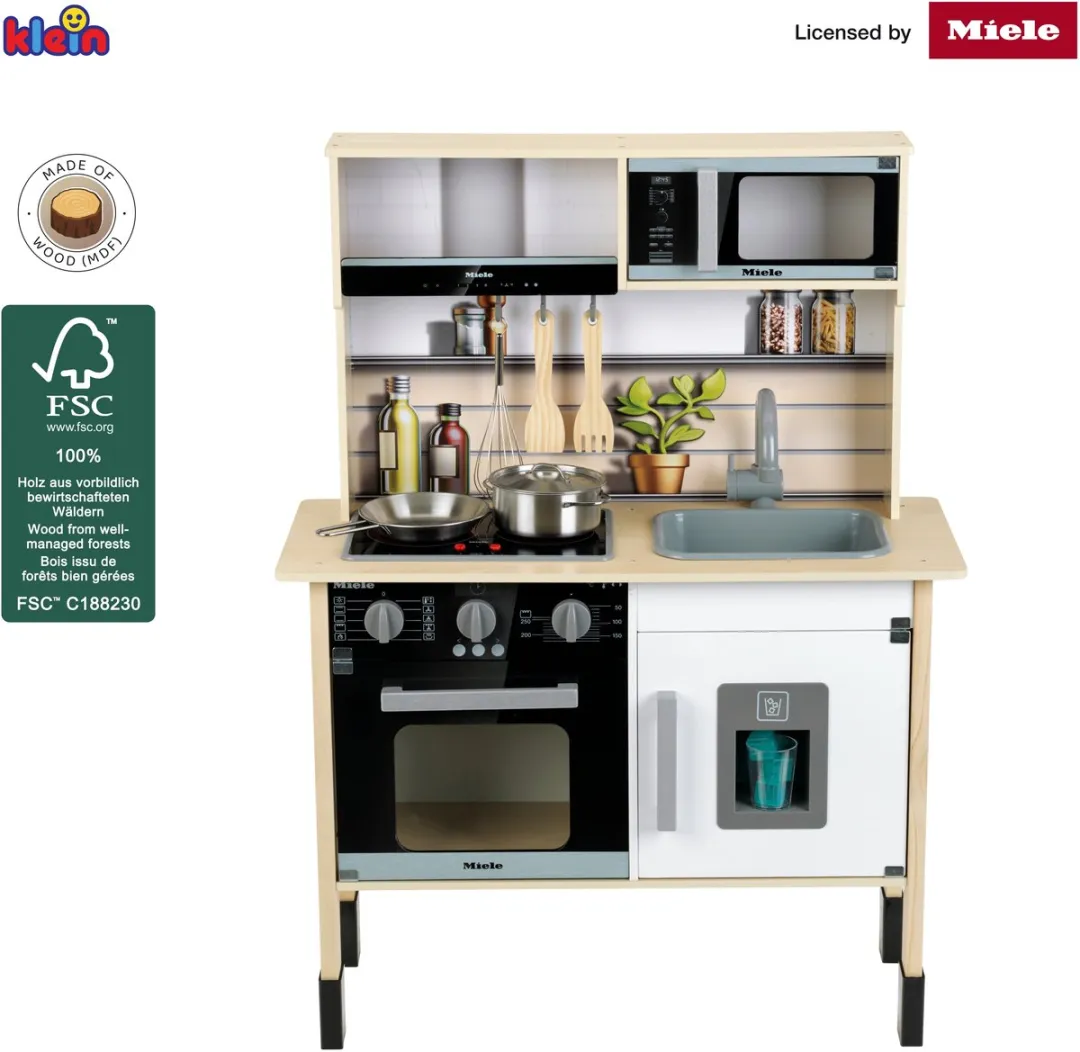 Theo Klein Miele Speelkeuken - 55cm - Licht & Geluid
