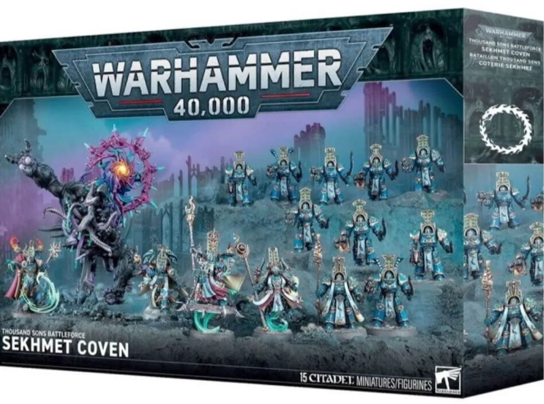 Warhammer 40k Thousand Sons Sekhmet Coven Battleforce 36-06