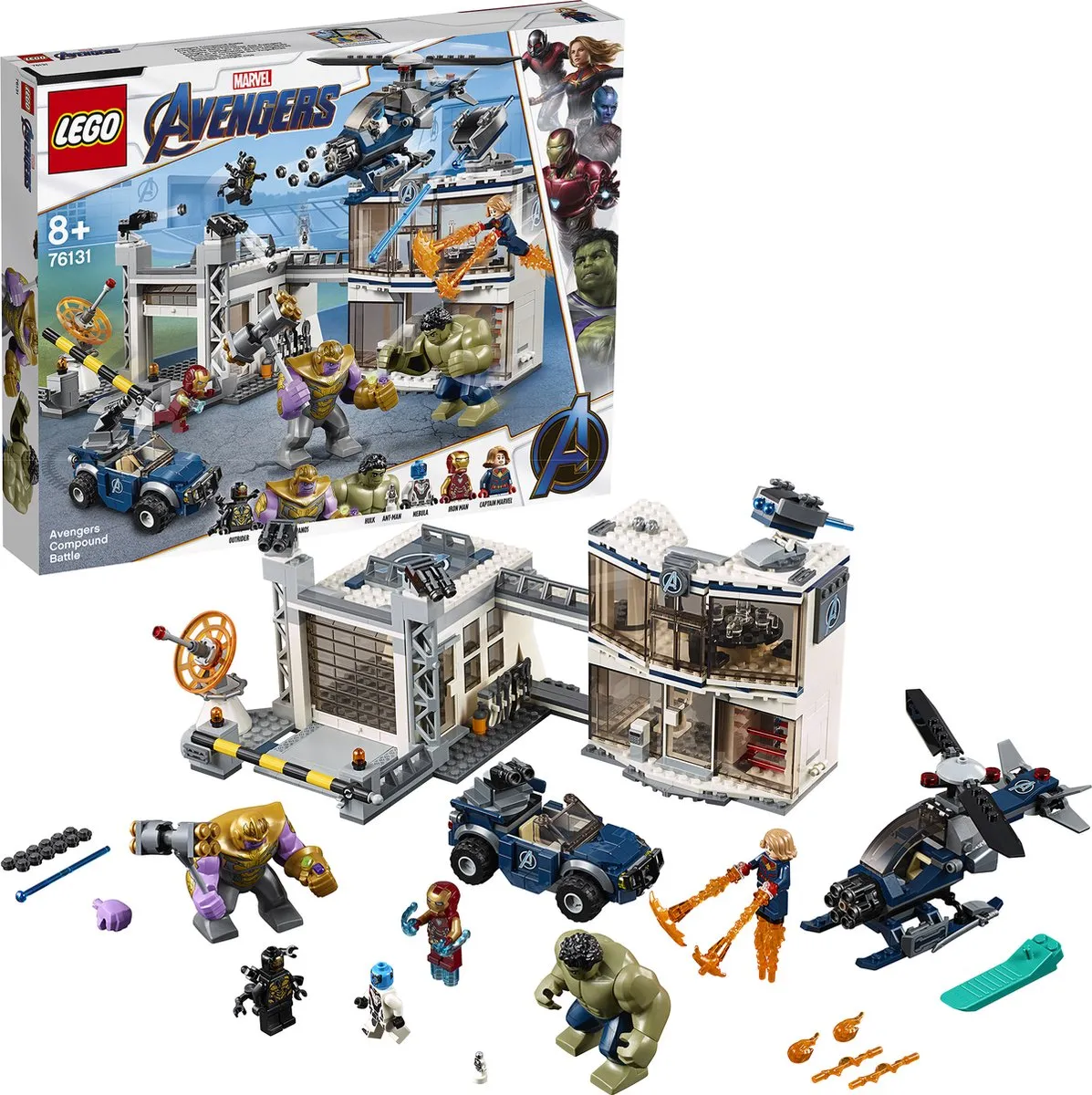 LEGO Marvel Avengers-Hoofdkwartier 76131 - 699 Stukken